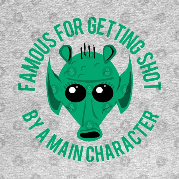 Greedo Got Shot by PopCultureShirts